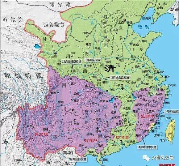 诸葛亮的国策，1400年后被吴三桂用了一次，差点反推了清朝