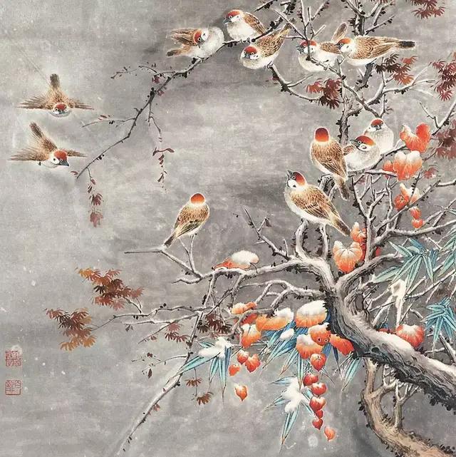 近代著名的花鸟画家颜伯龙